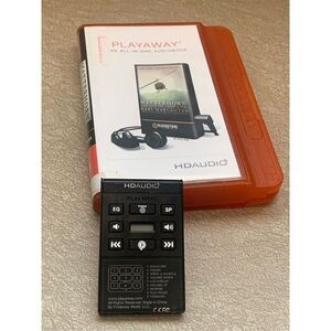 Vietnam War Playaway Book on Player: MATTERHORN 2010 PLAYAWAY Audio MP3 Tested